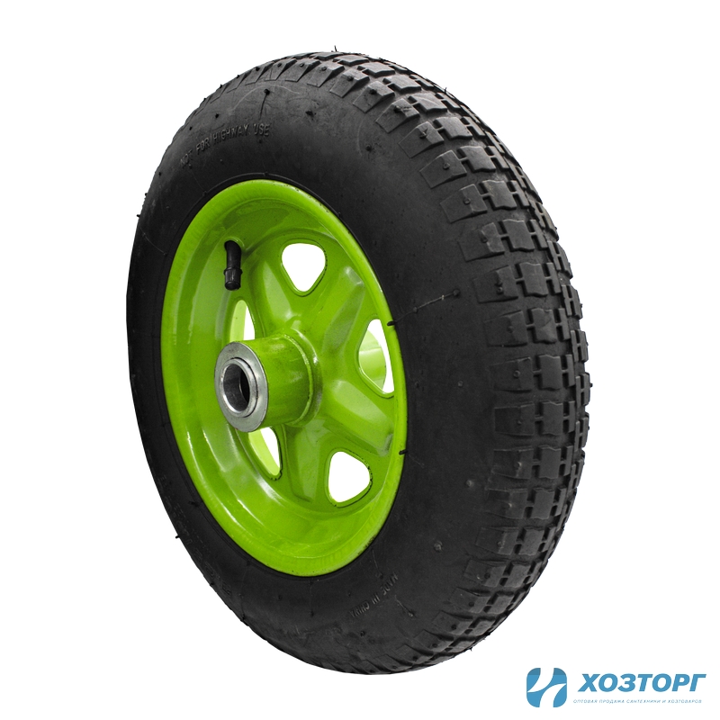 Колесо к тачке пневматическое PR 3001,3.25-8,25мм ПОЛЕСАД (5/90)