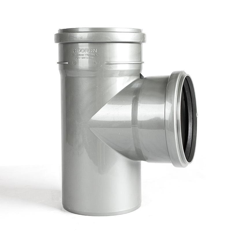 Тройник канализационный 110х110х90° DORON (1/25)