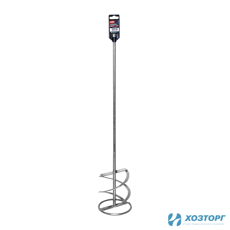 Миксер для перемешивания краски и штукатурных смесей 120х600мм, хвостовик SDS-plus, усиленный СИЛАЧ (1/20)