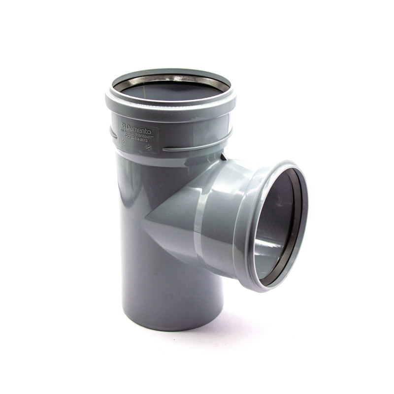 Тройник канализационный 110х110х90° DAMENTO (1/25)