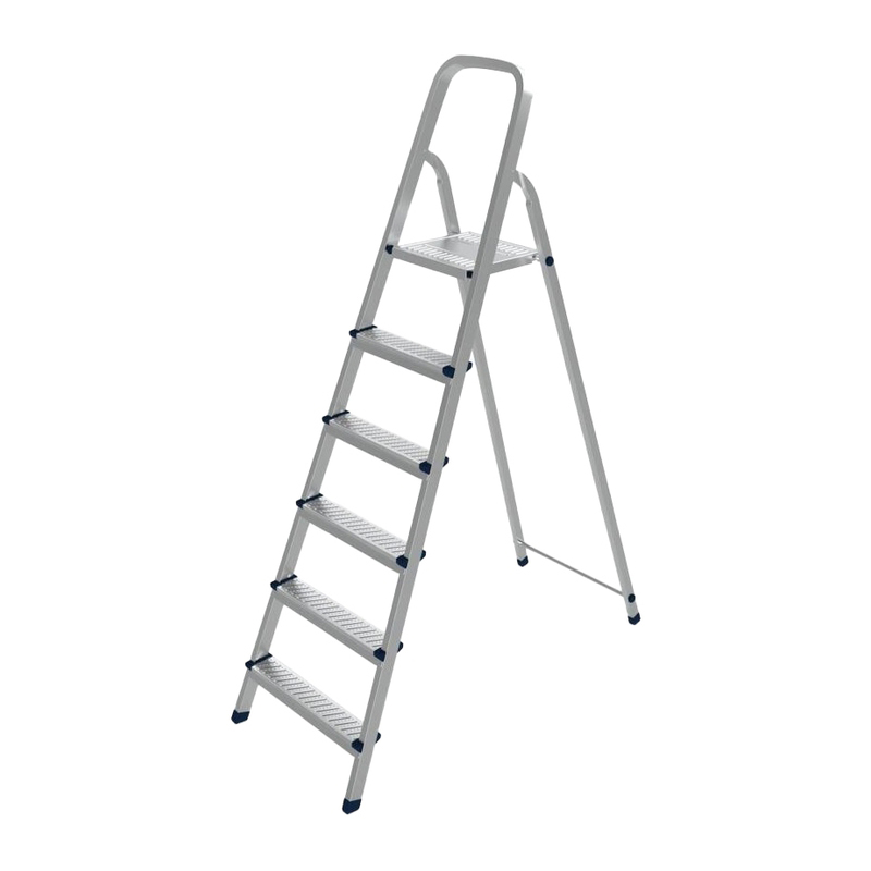 Стремянка 6 ступений оцинкованная П061/6 (1/26)