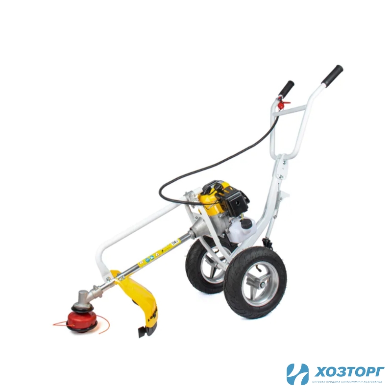 Бензиновый триммер ПОЛЕСАД БТ-5641 П, 4,0 лс,бак1,2л,захват25,4/42см прям.штанг, полуавтоматическая катушка +фреза (1/24)