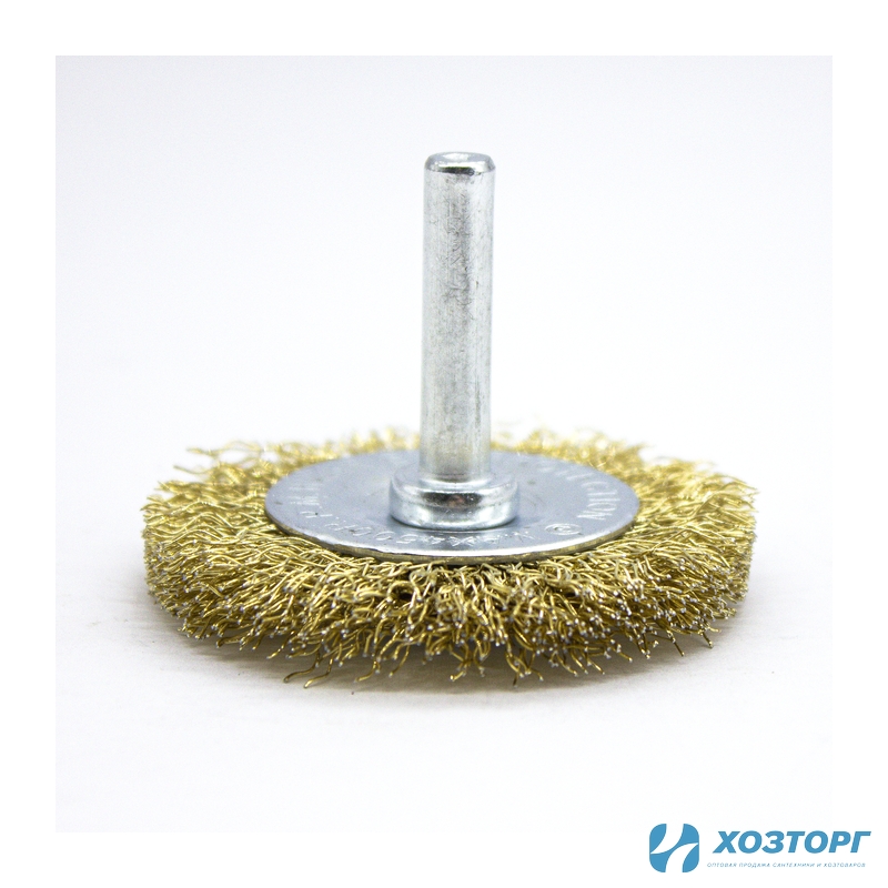 Щетка для дрели СИЛАЧ  50мм, плоская, волнистая (1/250)