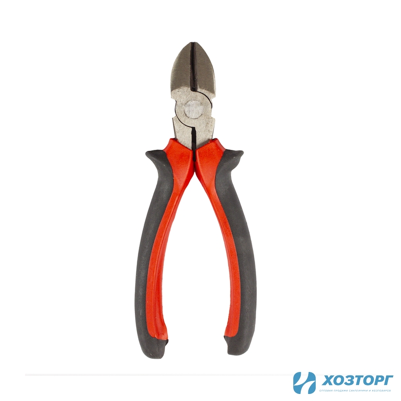 Кусачки боковые 160 мм, СИЛАЧ СТАНДАРТ шлифованные, комбинированные ручки (6/60)