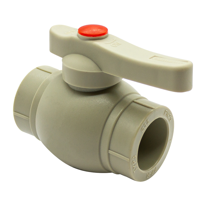 Кран шаровый 1v 32 Damento Standart (лат. шар) серый (5/50)