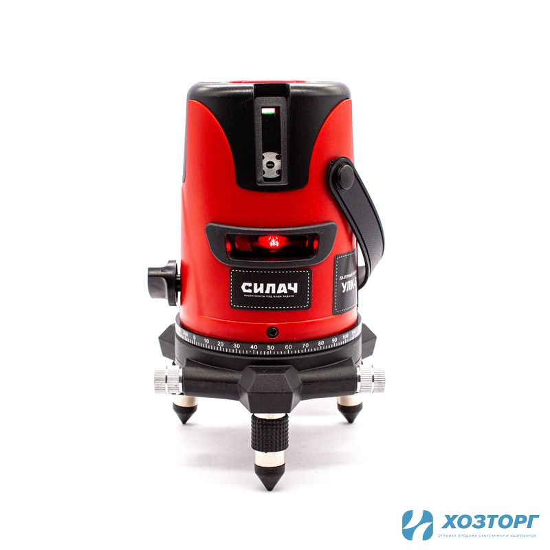 Уровень лазерный  5 линий красные, кейс, самовыр. 3-5 сек. СИЛАЧ УЛК-5 (1/10)