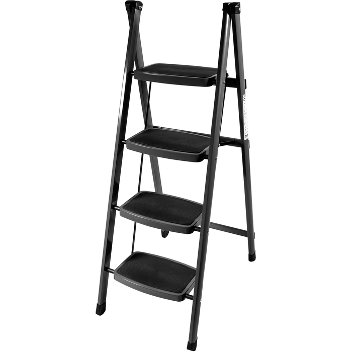 Лестница-стремянка ПОЛЕСАД Стандарт 4-х ступенчатая с широкими антискользящими ступенями (1/1)