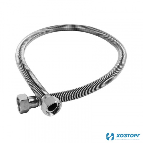 Газовая подводка сильфонного вида 1/2" г/г  50 см (10/200)