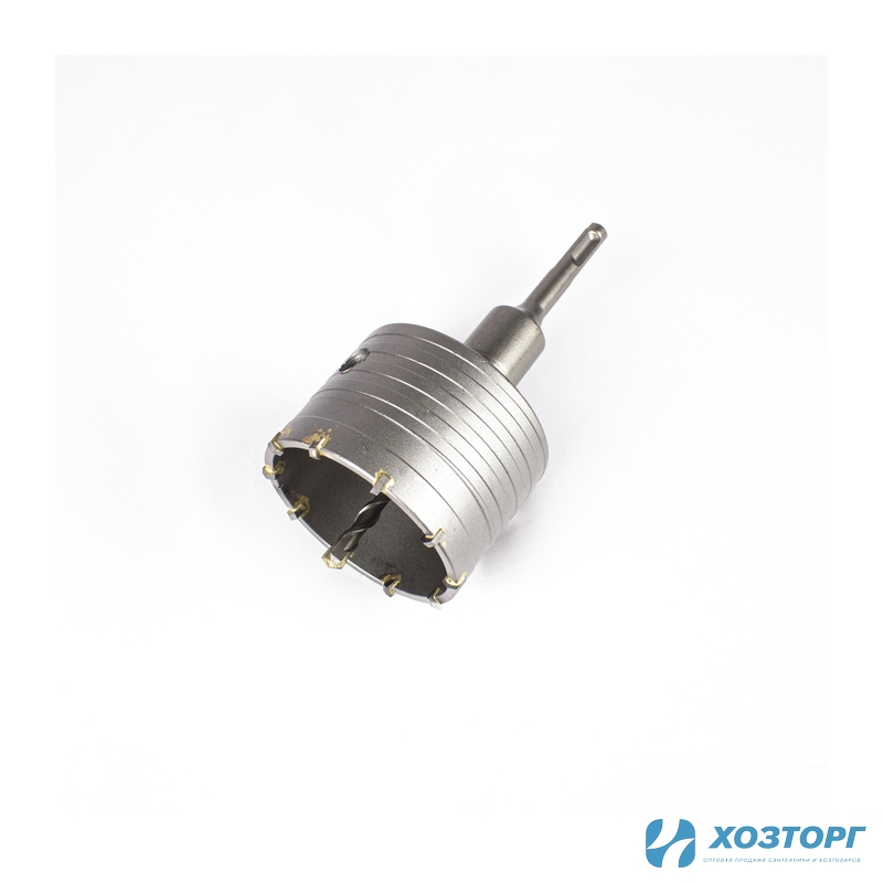 Коронка буровая  80мм, SDS-plus, в сборе СИЛАЧ (1/27)