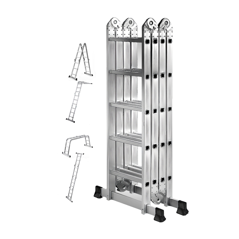 Лестница-трансформер GRASSMAN 4*5, высота 5,7 м, масса 13,7 кг, нагрузка до 150 кг (1/1)