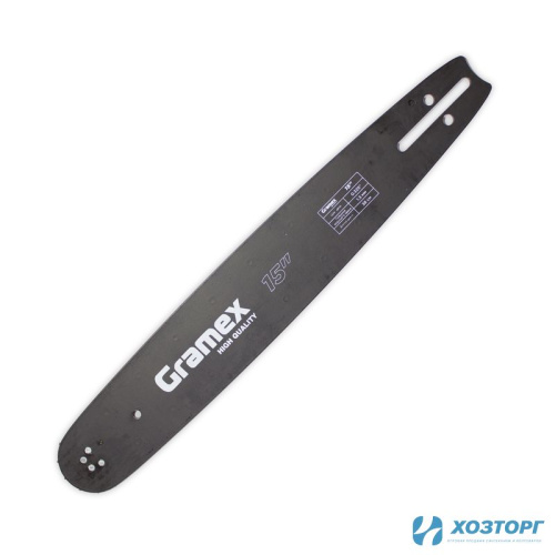 Шина  для цепи Gramex 15", шаг цепи 0,325  62,64 звена (1/20)