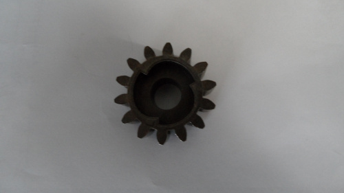 Шестерня привода металл для самоходной газонокосилки 14 зубов, 3 зацепа ЛЕВАЯ     (БГК-4318С/4627С/5136СП)