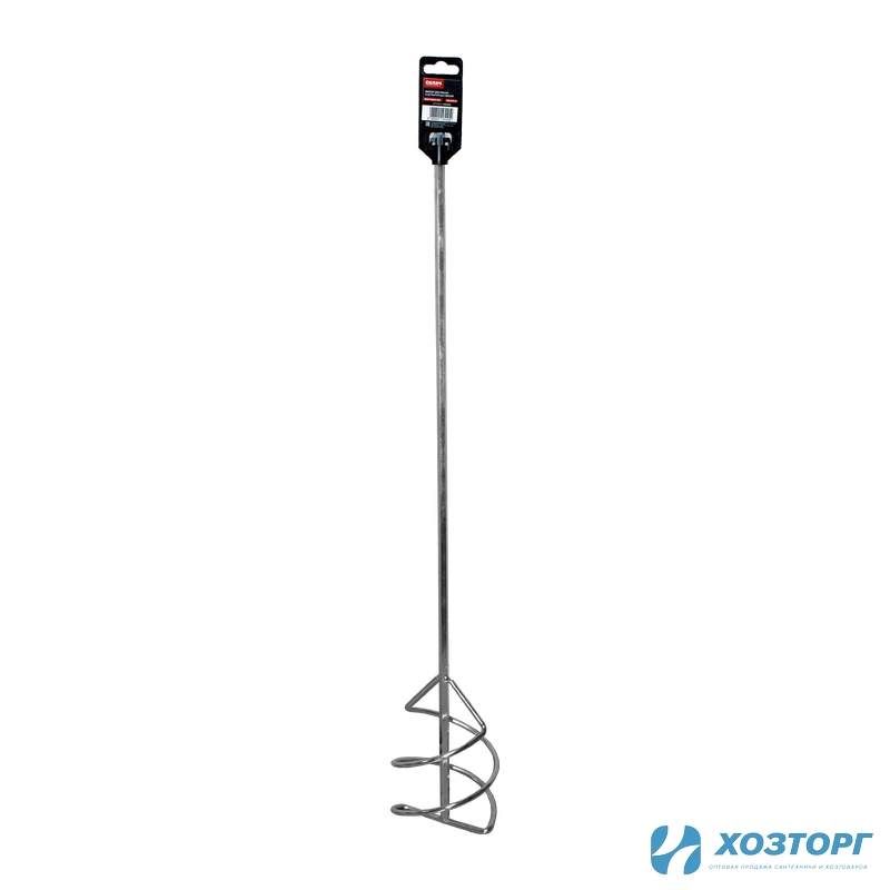 Миксер для перемешивания краски и штукатурных смесей 100х600мм, хвостовик HEX, СИЛАЧ (1/20)