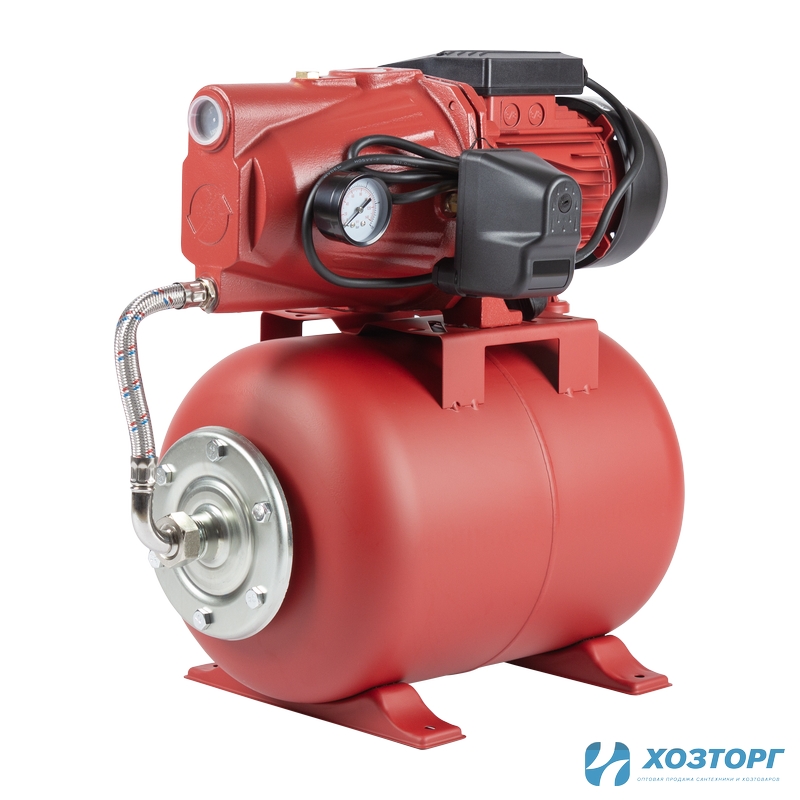 Станция автоматического водоснабжения  DAMENTO АНС 1200У/24Ч (1200Вт, чугун, напор 53м, производ. 60л/мин, подкл1") (1/15)