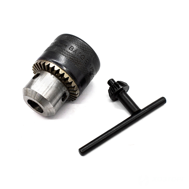  Патрон сверлильный с ключом 1.5-13мм, резьба 1/2"-20 UNF СИЛАЧ ПК-13 (1/50)