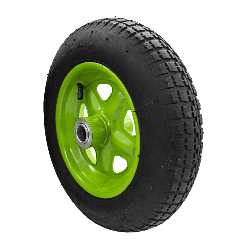 Колесо к тачке пневматическое PR 3001,3.25-8,25мм ПОЛЕСАД (5/90)