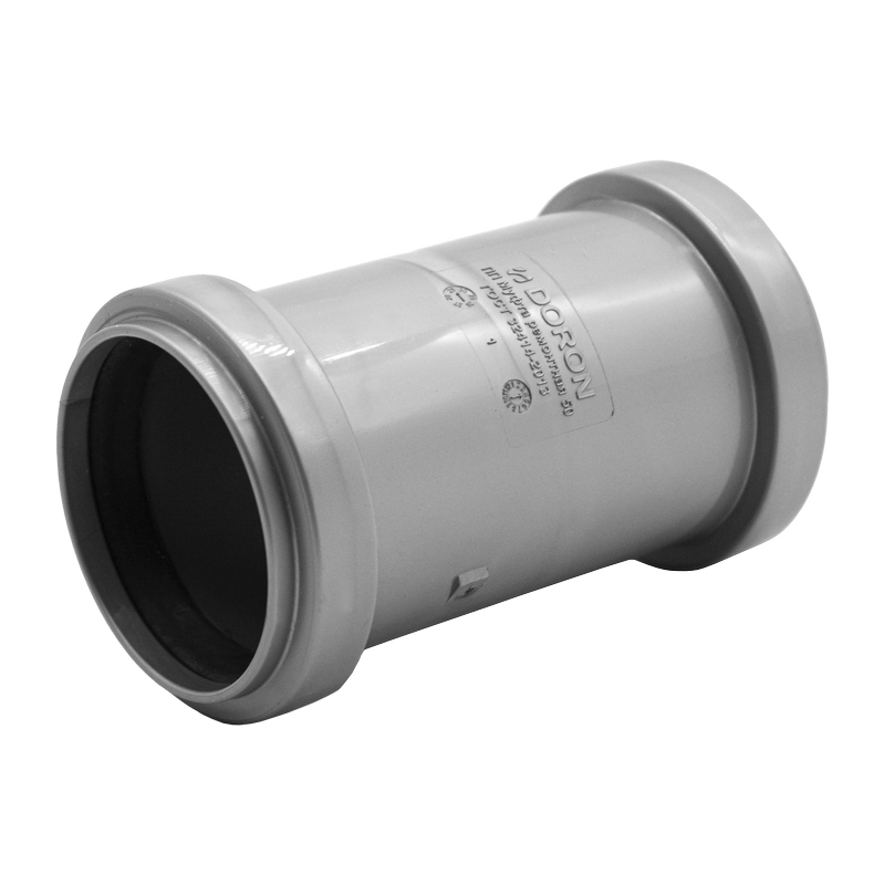 Муфта канализационная  50  мм DORON (1/300)