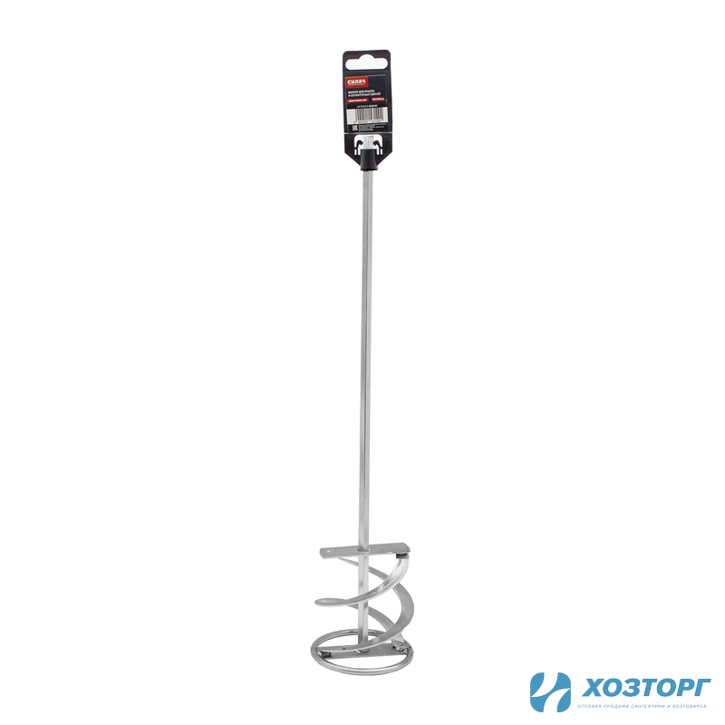 Миксер для перемешивания краски и штукатурных смесей  80х400мм, хвостовик HEX, СИЛАЧ (1/40)