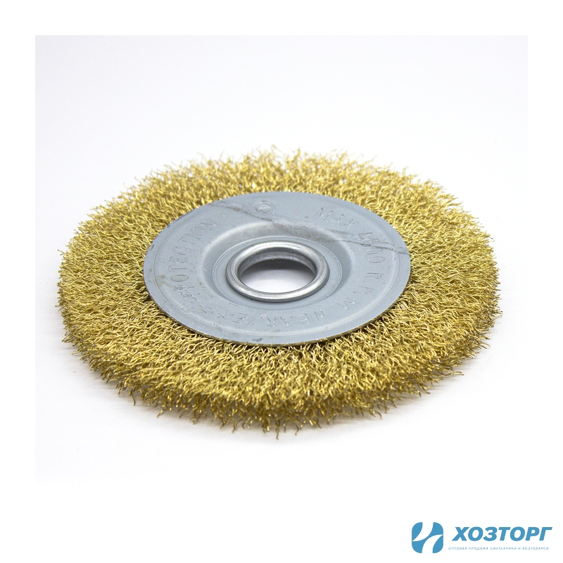 Щетка металлическая для УШМ СИЛАЧ 125мм/М14, дисковая, волнистая (1/100)