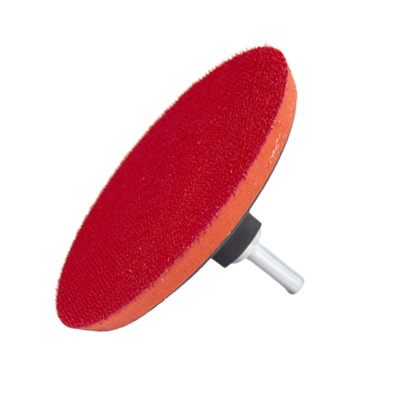 Шлиф круг СИЛАЧ опорный диск, резин. с липучк+переходник 125мм (1/100)