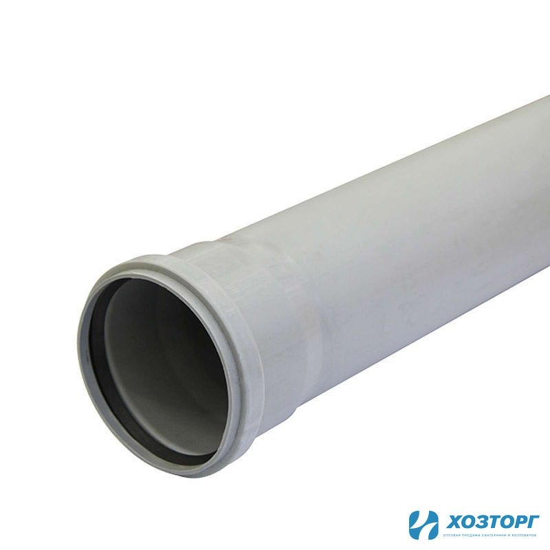 Труба  канализационная серая 110х2,2х 500 мм, DORON (3/30)