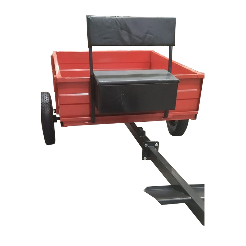 Телега к мотоблоку СИЛАЧ ТПМ1-171 (кузов 1105*940*280),1 местн ,колеса 4*10,300 кг (1/4)