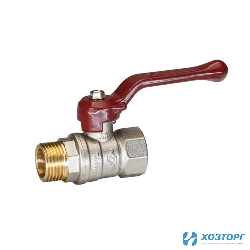 Кран шаровой Temper  2 В-Н ручка (1/2)