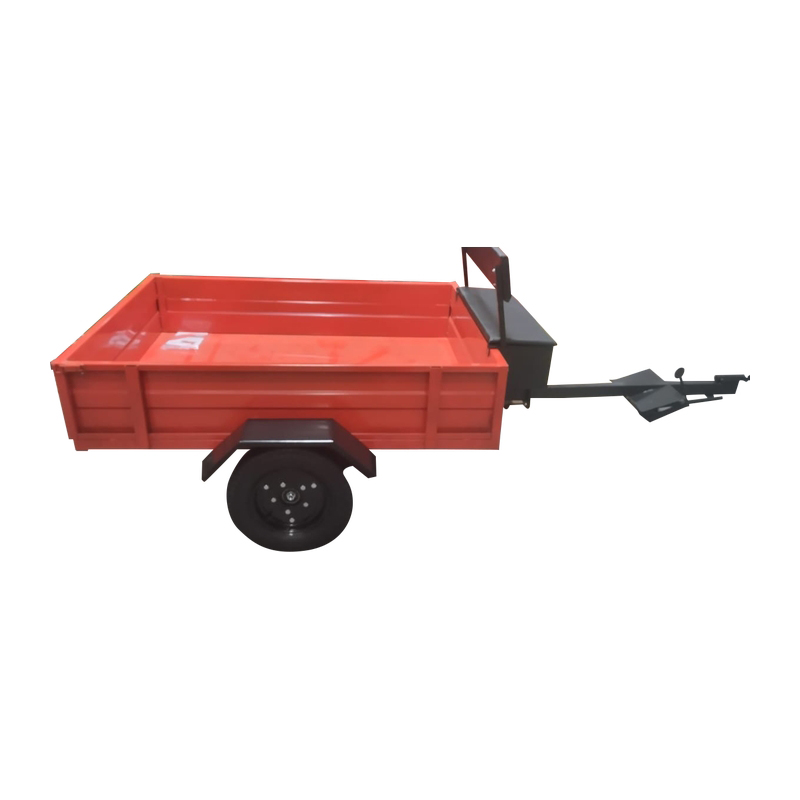 Телега к мотоблоку СИЛАЧ ТПМ 2-211 (кузов 1455x1090x280 мм),2 местн ,колеса 4*10, с тормозами,500 кг (1/4)