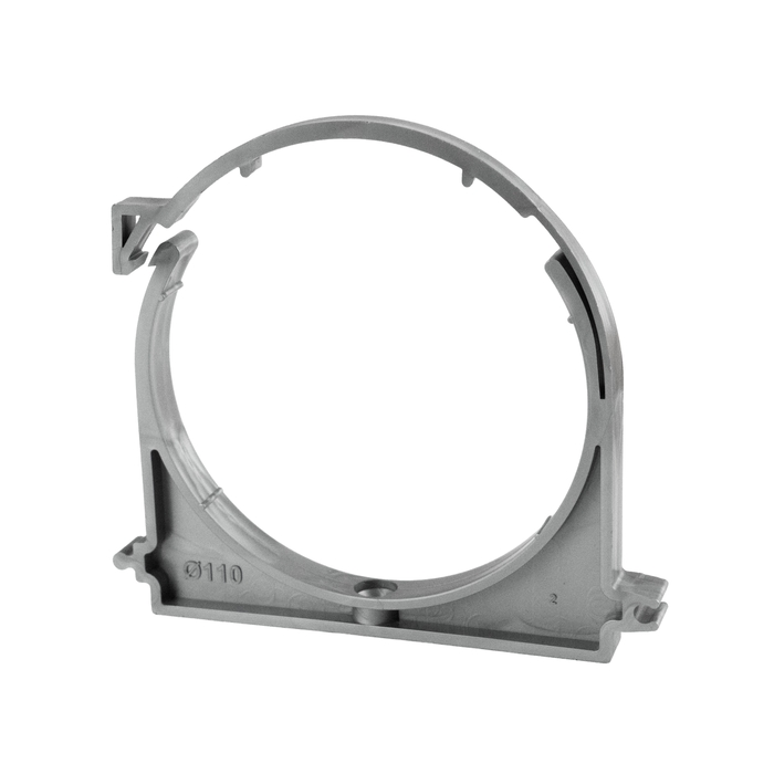 Хомут канализационный пластиковый 110мм DAMENTO (1/550)