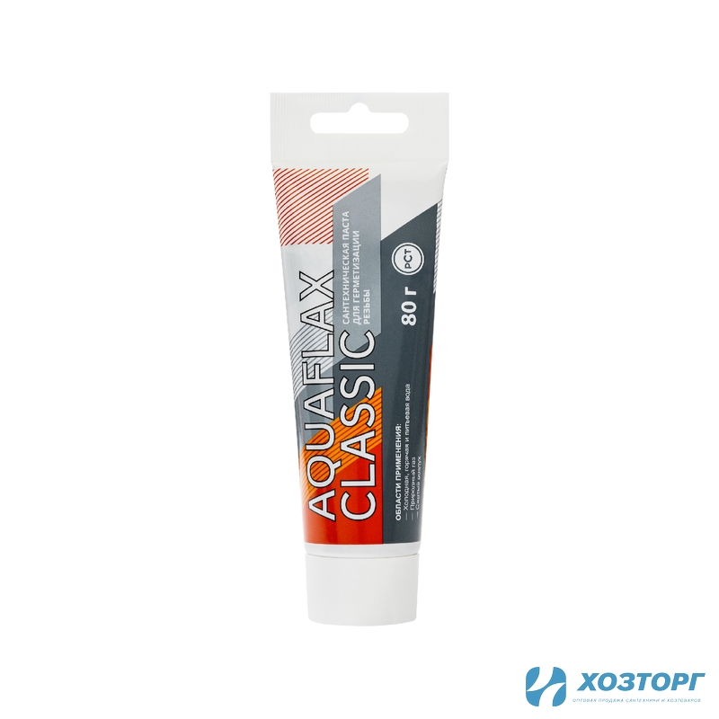Паста д/льна  Aquaflax Classic минеральная на основе графита, туба 80 гр, 61072 (1/25)