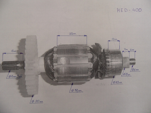 Ротор Gramex HED-400
