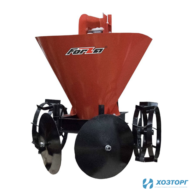 КАРТОФЕЛЕСАЖАЛКА  НА ГРУНТОЗАЦЕПАХ с отключаемой лентой подачи клубней 02.02.01.04.00-10 (1/1)