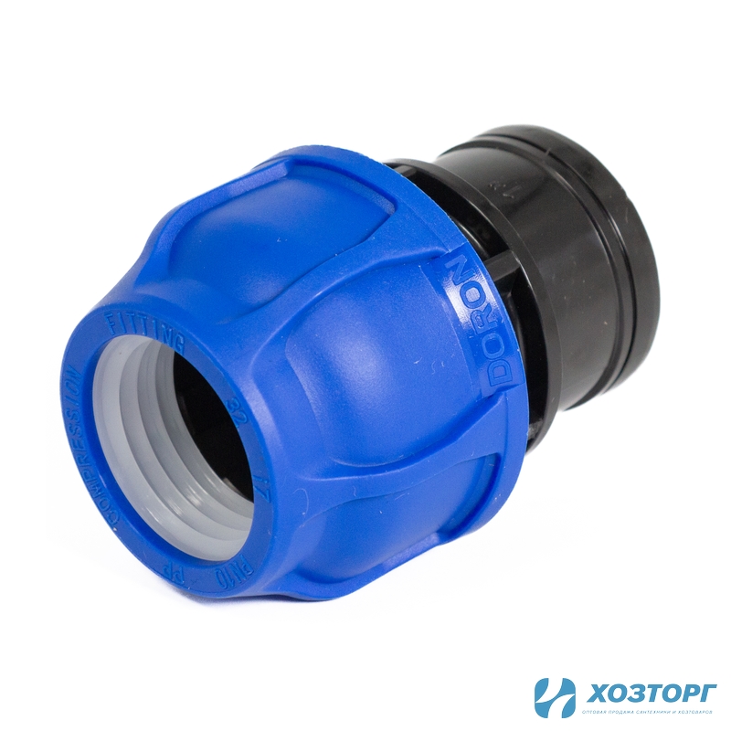 Муфта переходная 32х 1", внутренняя резьба ПНД DORON (10/230)