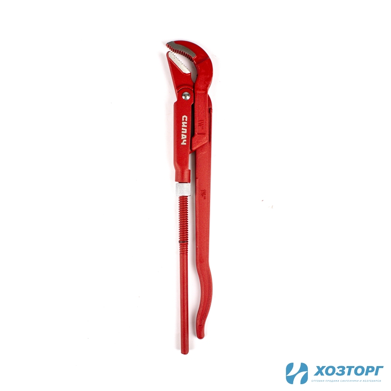 Ключ трубный рычажный СИЛАЧ, изогнут. губы р-р 1 1/2", №2, тип "B" (1/24)