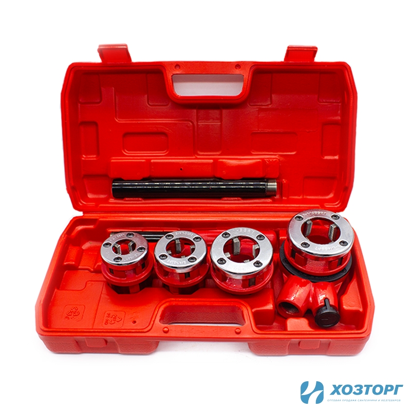 Набор клуппов СИЛАЧ НК-7    7 предметов 1/2, 3/4, 1, 1 1/4 трещотка, ручка, удлинитель (1/4)