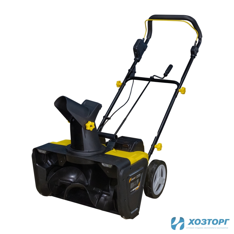 Снегоуборщик аккумуляторный  ВАРЯГ СА 212 НП, 2*21В,5 а/ч,двойной зарядник,Бесщеточный (1/10)