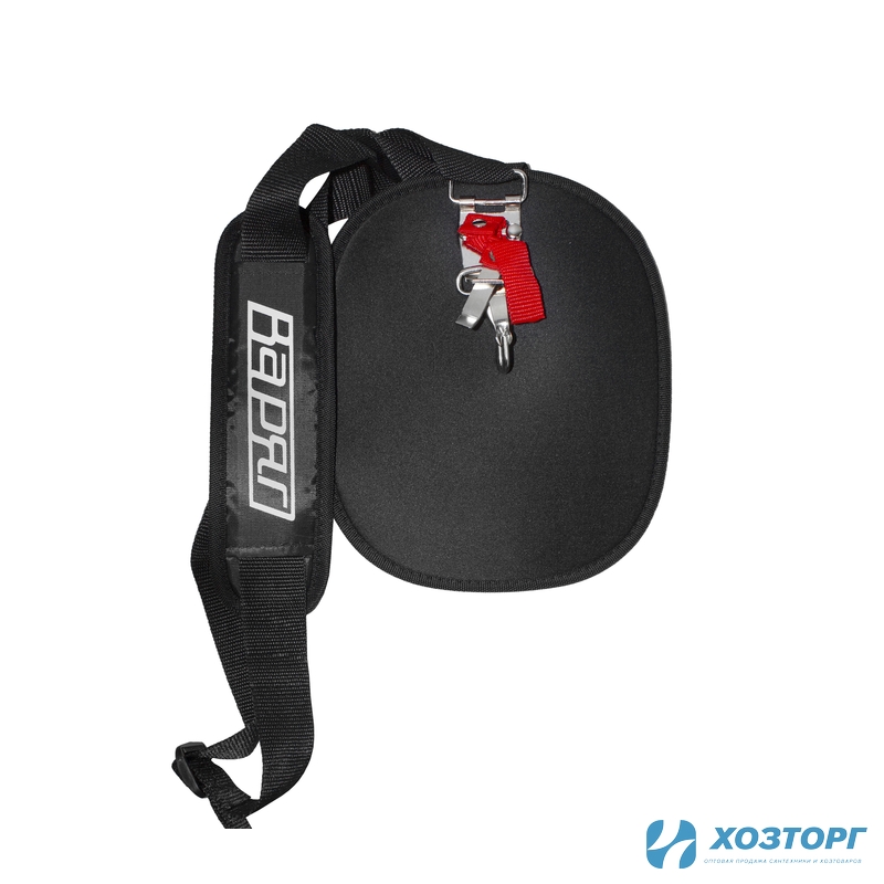 Одинарный плечевой ремень для триммеров Варяг , с защитой бедра, быстросъемный. (1/100)