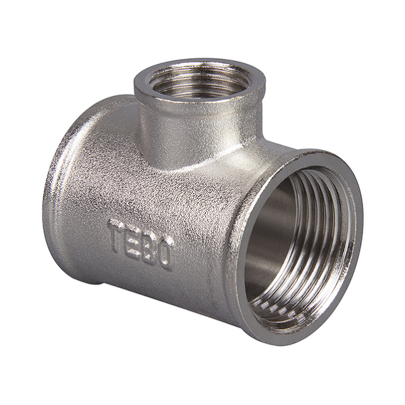 Тройник переходной 20х15х20 внутренняя резьба TEBO (12/144)