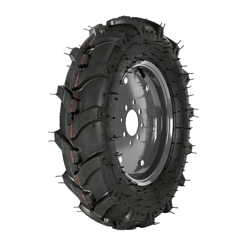 Колесо к МОТОБЛОКУ 5.00-12 ПОЛЕСАД ,Елочка , диск 4 отверстия, цена за штуку (2/24)