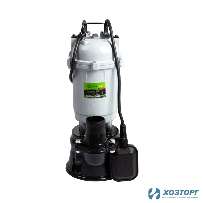 Фекальный насос ПОЛЕСАД ФН-1500 (1500Вт, макс произв.300л/мин,макс высота подъема 14м) (1/36)