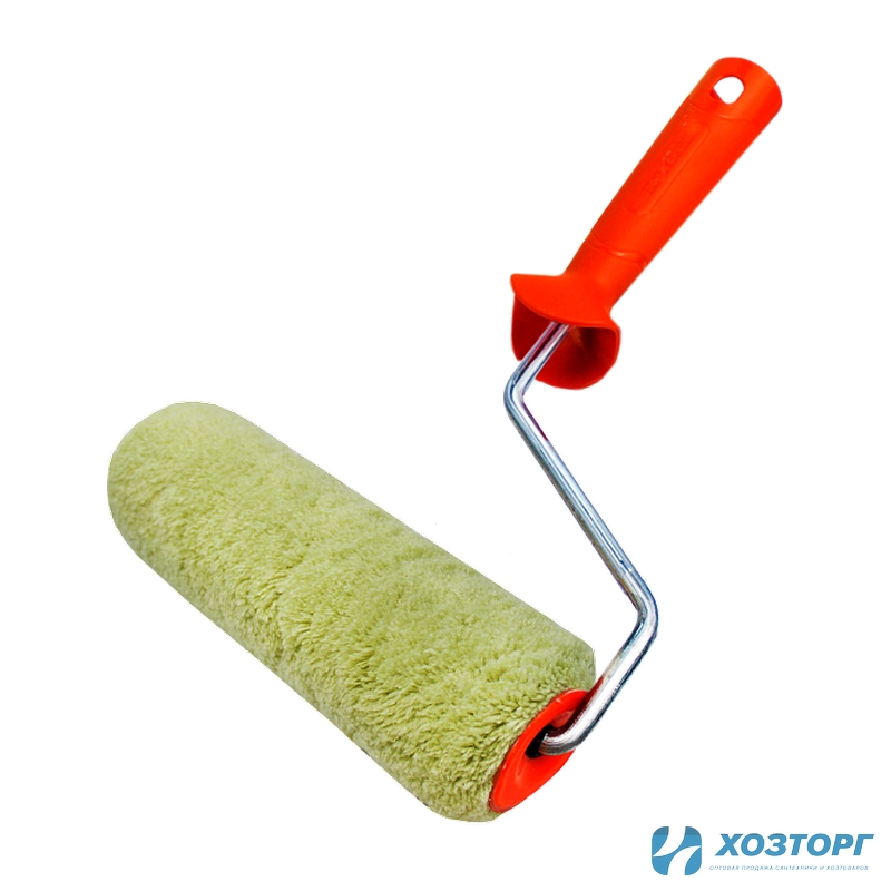 Валик "Зеленый" 180 мм, d 42 мм, бюгель 6 мм, ворс 18 мм, полиакрил зеленый Bohrer 85802181 (1/50)