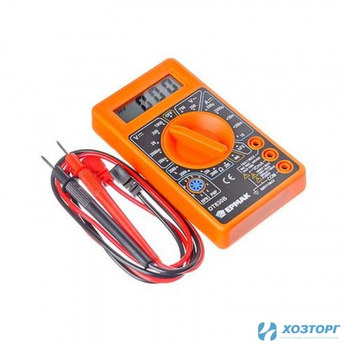 Мультиметр мини цифровой DT-830В ЕРМАК 660-003 (1/100)