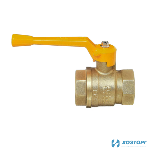Кран шаровый БАЗ 3/4 г/г ручка газовый 11Б27П Ду20 А10 (1/50)