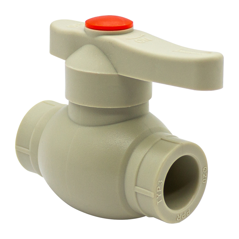 Кран шаровый 1v 20 Damento Standart (лат. шар) серый (10/120)