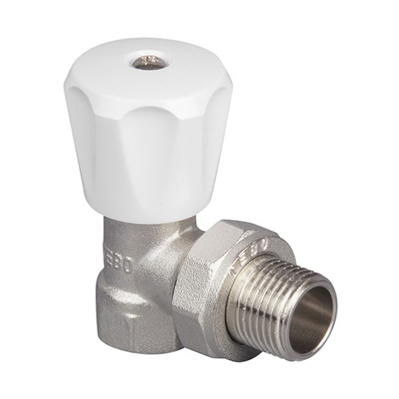 Вентиль ручной простой угловой 1/2  В/Н TEBO T-ТА.В.152.12.CN (12/96)