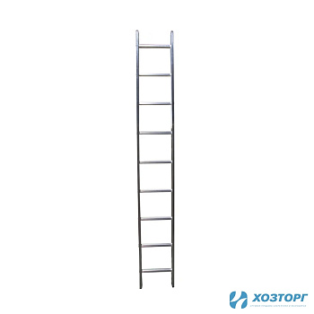 Лестница приставная односекционная 9 ступеней, СИЛАЧ 1*9, 2,57м (1/1)