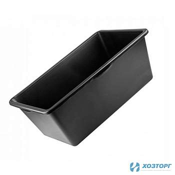 Таз строительный 60л, прямоугольный, пластик (1/1)