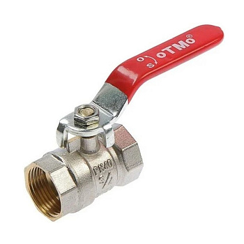 Кран шаровой otmo 1/2 В-В ручка гайка-гайка (1/200)