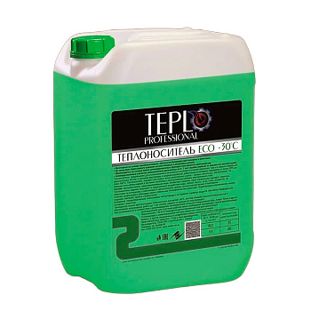 Теплоноситель на основе пропиленгликоля  TEPLO Professiona ECO -30, 20 кг (1/30)