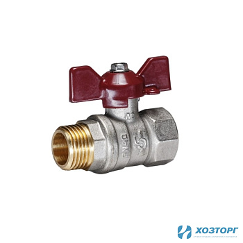 Кран шаровой Temper 1 В-Н бабочка (1/12)